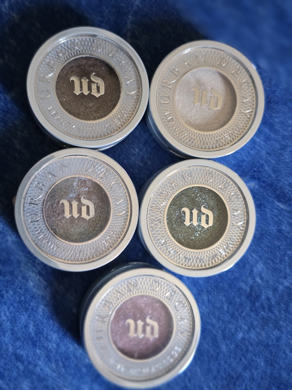Rare OG Urban Decay Moondust Eyeshadow Single Bundle - 5 Classic Shades